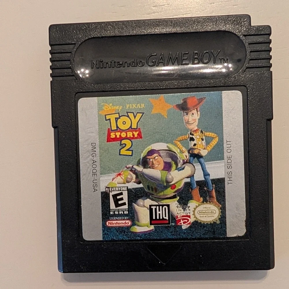 Nintendo Game Boy Color Toy Story 2 Cartridge DMG-AOOE-USA Action Adventure